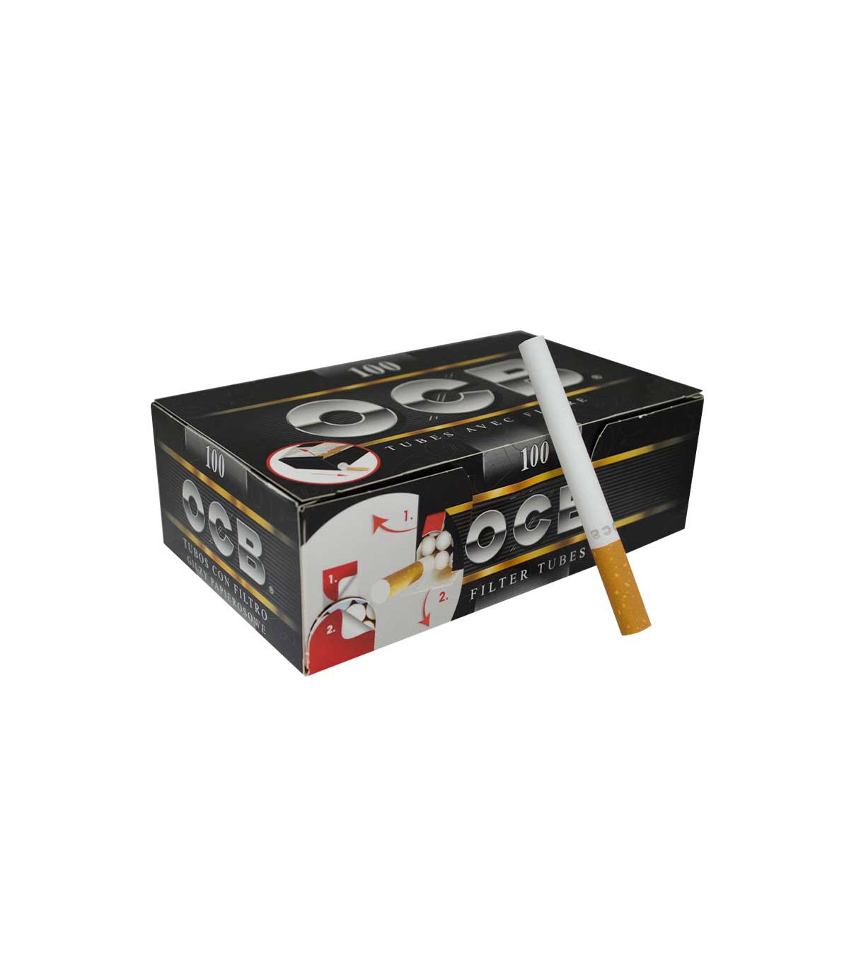 OCB Tubos Cigarrillos Vacíos 200 Uds.