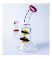 BEE RIG LITE RED 19CM CALVO GLASS