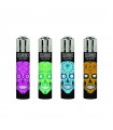 ENCENDEDORES CLIPPER MEXICAN SKULLS 24UDS