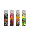 ENCENDEDORES CLIPPER JET SKULL DRINKS 24UDS