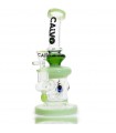 IMPLOSSION DROP RIG GREEN 23CM CALVO GLASS